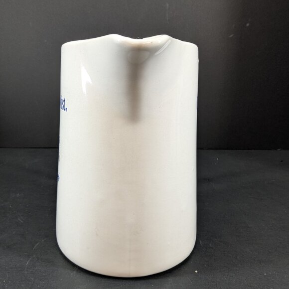 Canadian Mist Canadian Whisky White Advertising Pub Jug Water Jug - Picture 2 of 6